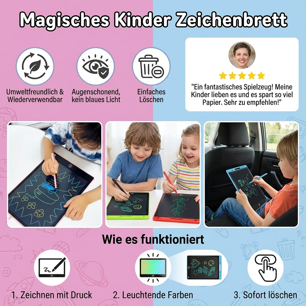Magisches Kinder Zeichenbrett