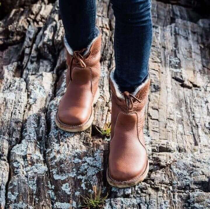 Lunera – Damen Winterstiefel wasserdicht mit Wollfutter und Fleece