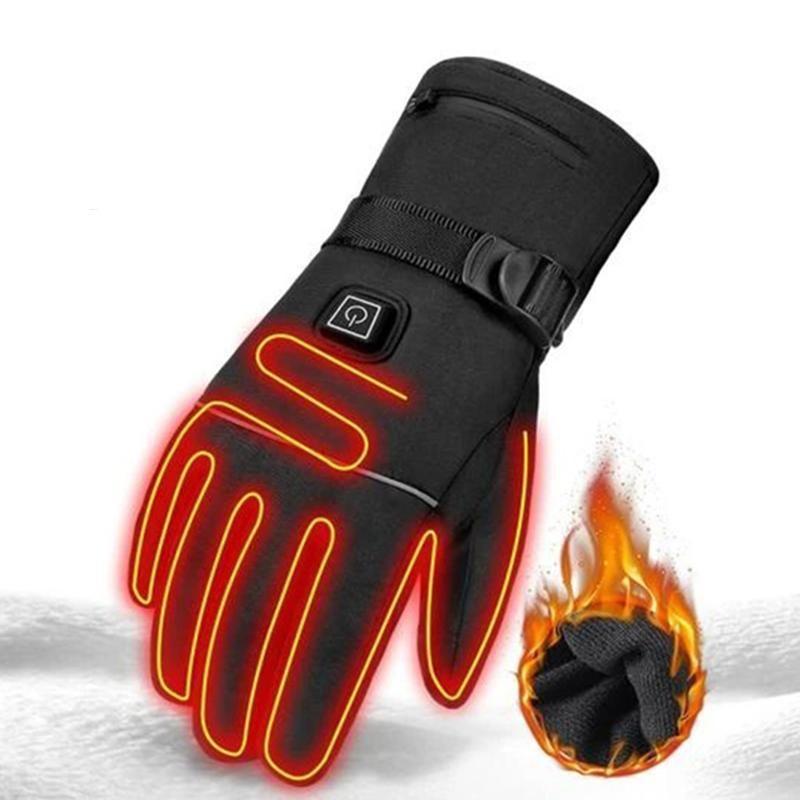 kaufsy | Elektrische Batterie Heizhandschuhe Einstellbare Temperatur für Männer/Frauen