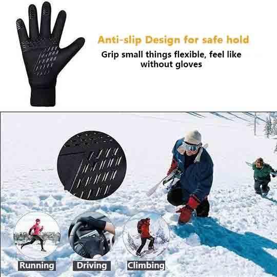kaufsy | Outdoor rutschfeste wasserdichte Sporthandschuhe