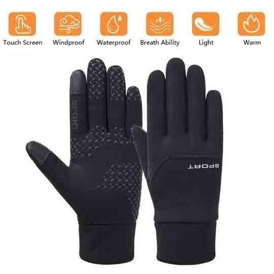 kaufsy | Outdoor rutschfeste wasserdichte Sporthandschuhe