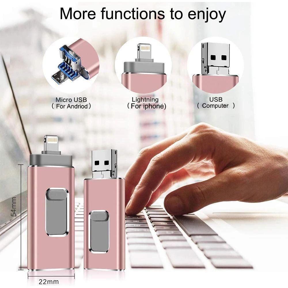 kaufsy | 3 in 1 Multifunktionales U-Disk