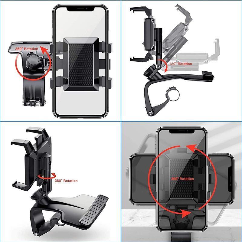 kaufsy | Autoarmaturenbrett Telefonhalter mit Nummernschild