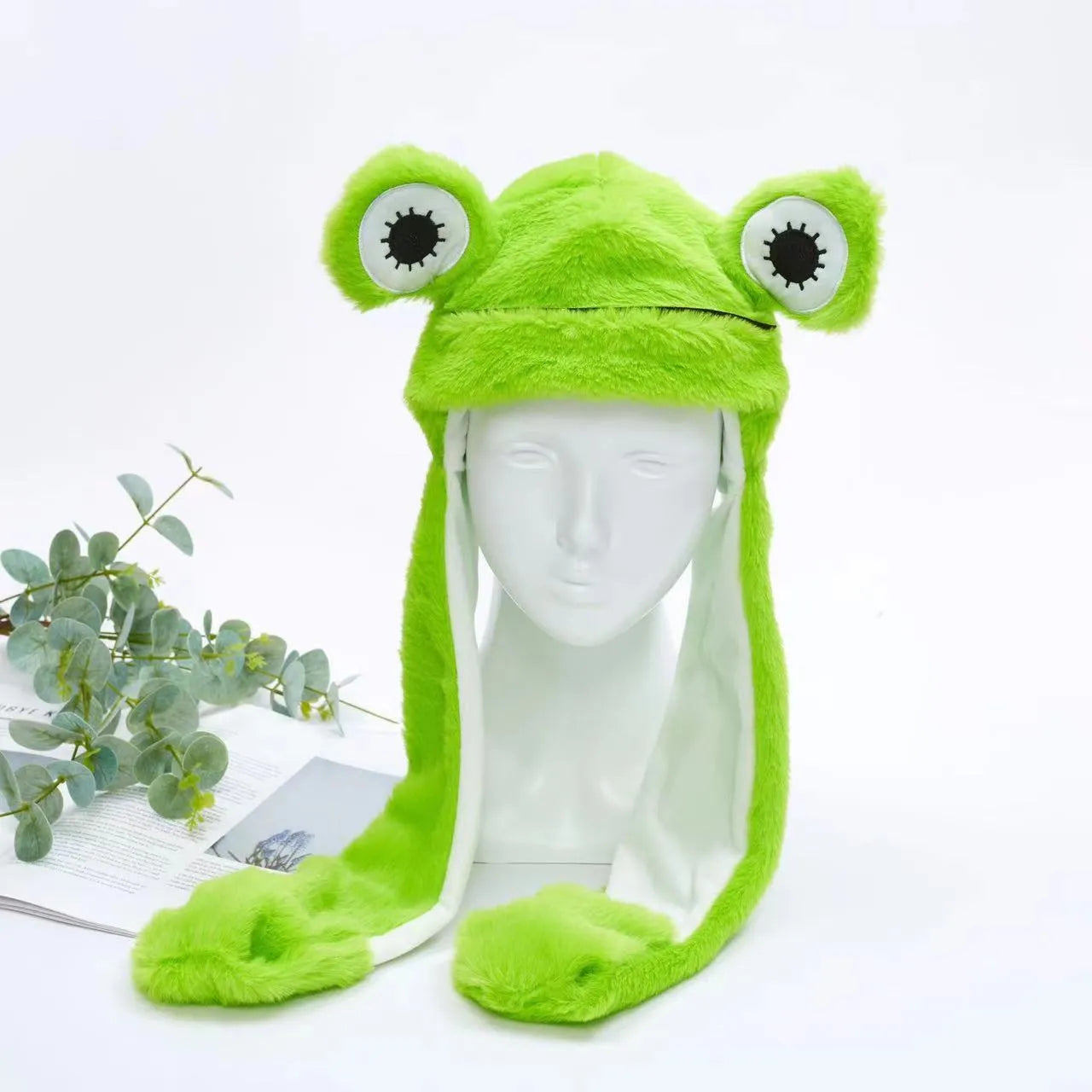 Lustige Mütze mit Wackelohren
