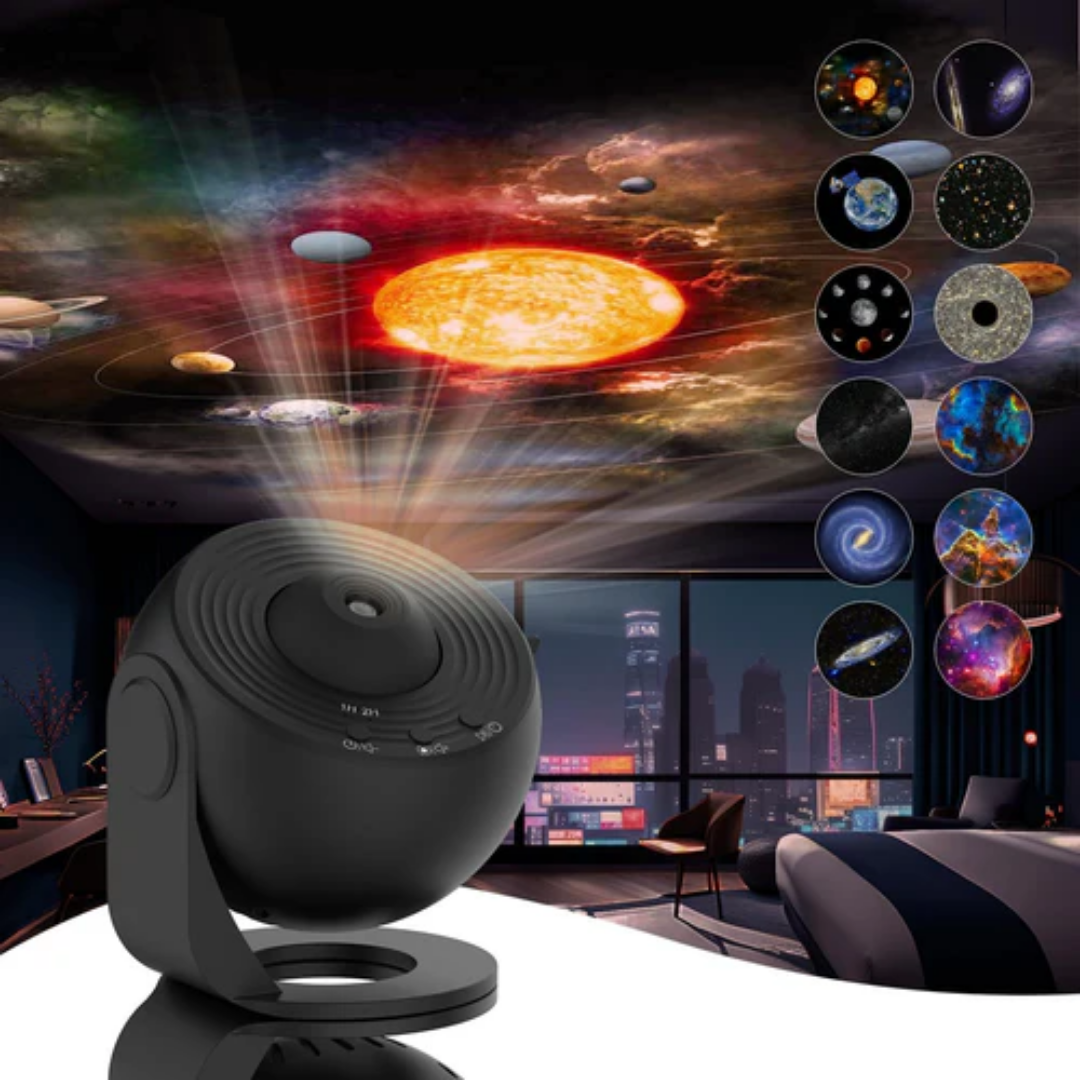 Galaxy Projektor LED Nachtlicht, Sternenhimmel Schlafzimmer