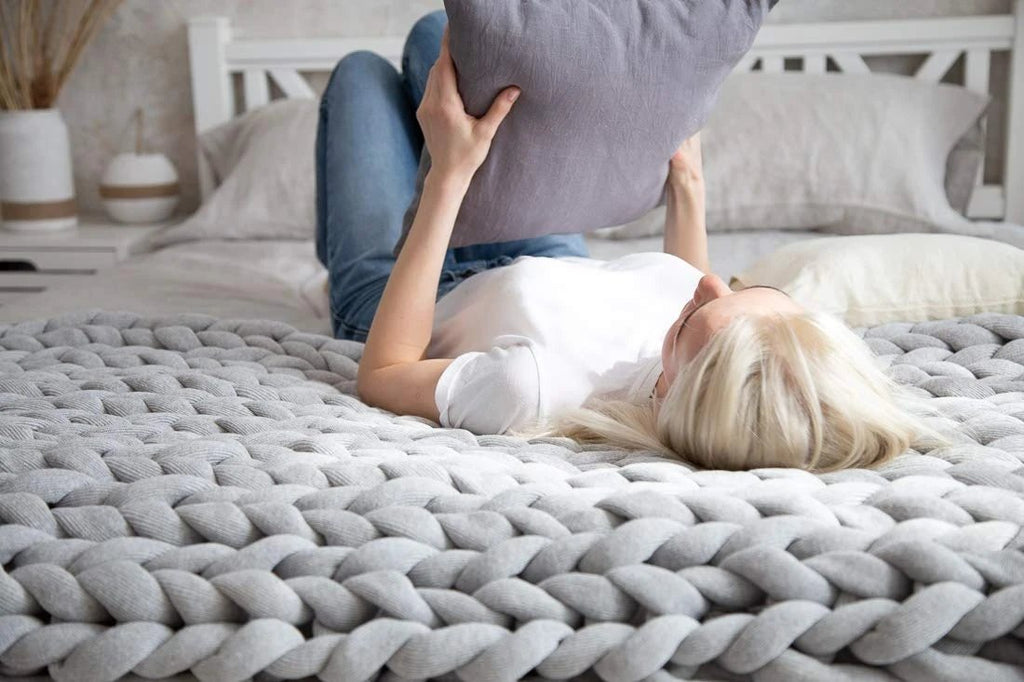 kaufsy | Chunky Strickdecke