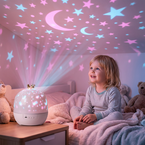 2in1 Kinder Nachtlicht und Projektor