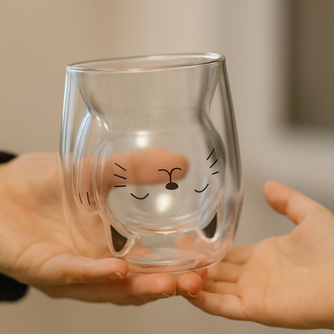 MiauGlas Tasse