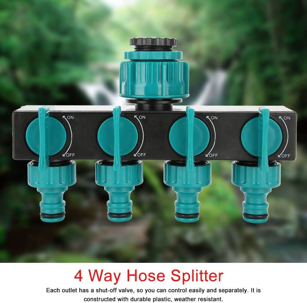 kaufsy | Weg Garten-Schlauchverteiler - Verstellbarer Wasserhahn-Adapter