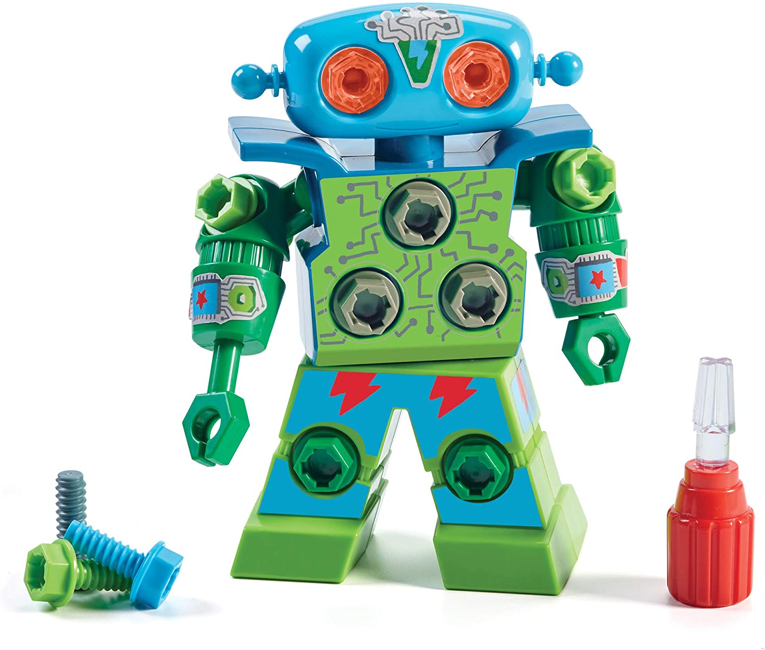 Bauspielzeug Roboter für Kinder, Engineering Lernspielzeug