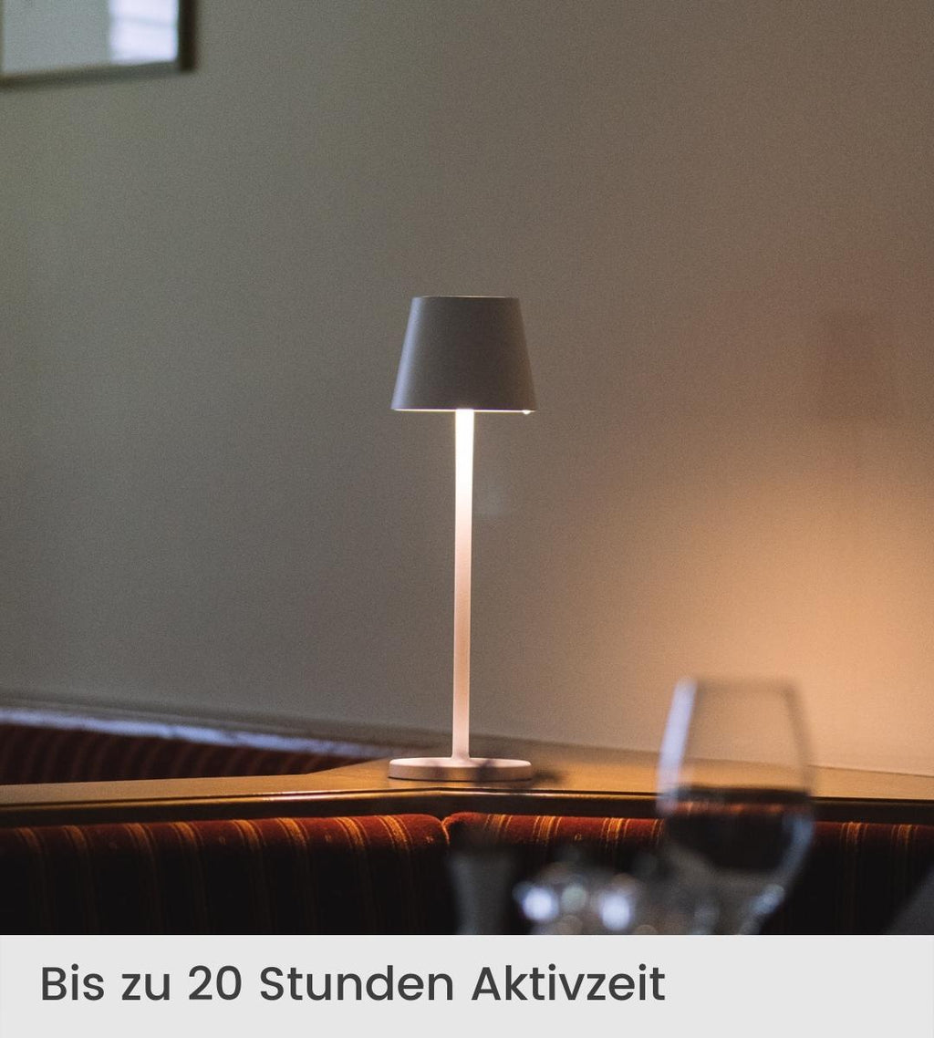 Kabelloses LED Lampenset, 48 LEDs, Touch-Dimming, 5200mAh, Aluminium