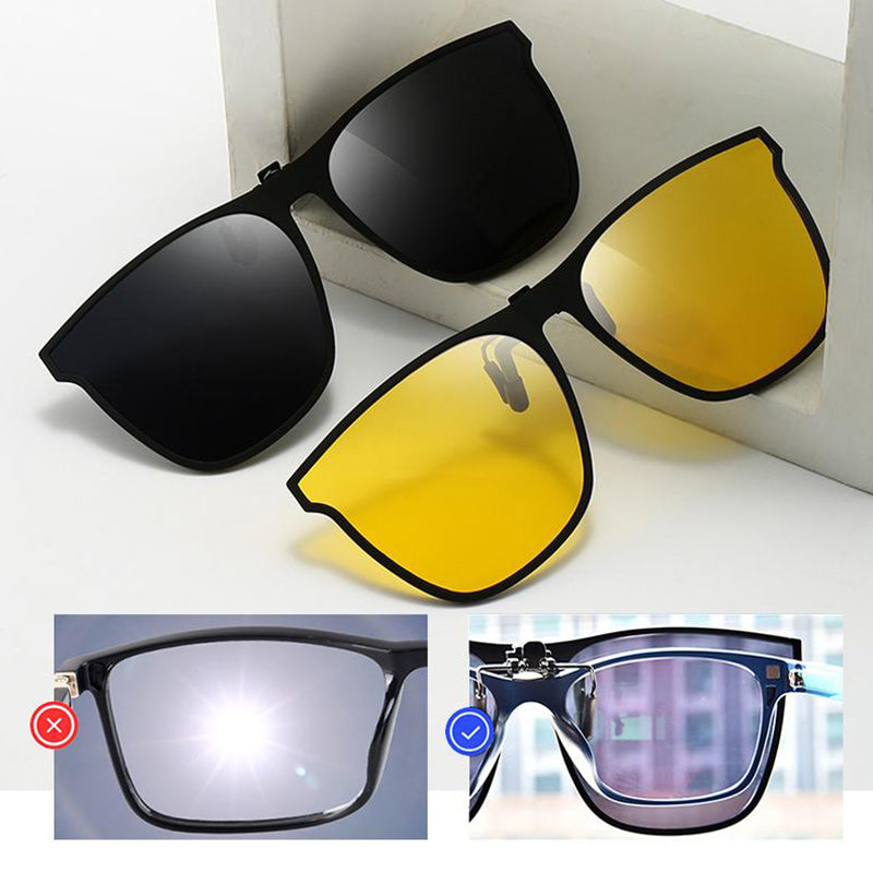 kaufsy | Neue polarisierte Clip-on-Klappsonnenbrille