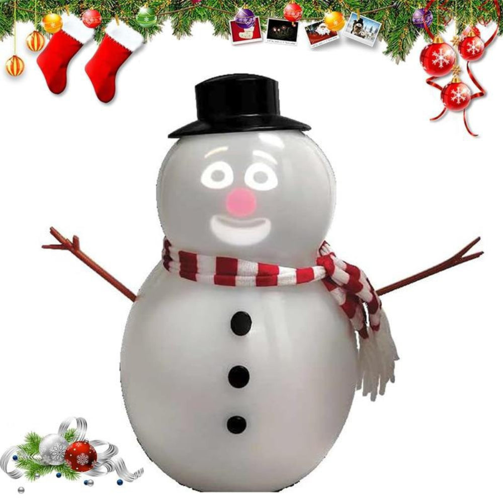Animierter Schneemann Deko-Lichtprojektor, Geschenk & Display