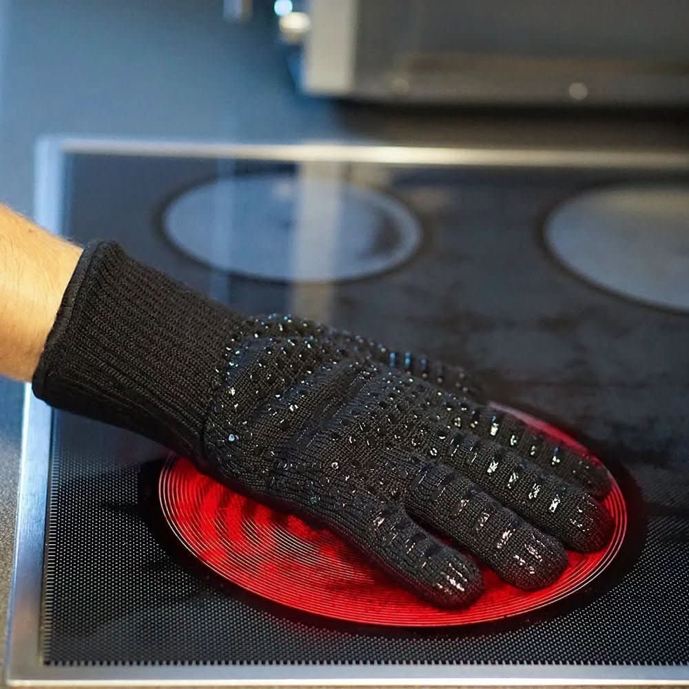 kaufsy | Extrem hitzebeständige Schutzhandschuhe für Grill und Küche