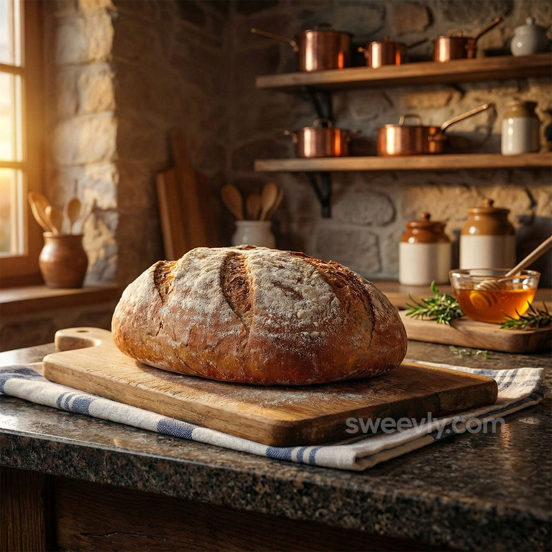 Sweevly Brottasche mit 100% Reinem Bienenwachs – Wiederverwendbarer Brotbeutel aus Bio-Baumwolle