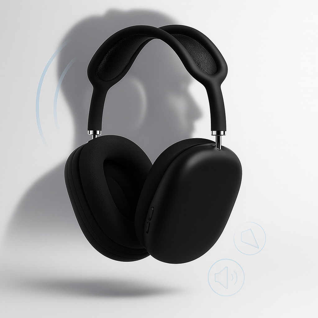 Over-Ear kabellose Kopfhörer, Noise Cancelling, komfortabel