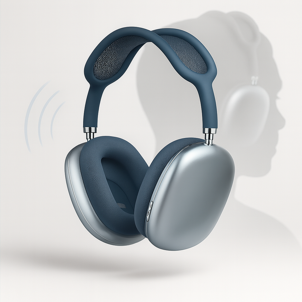Over-Ear kabellose Kopfhörer, Noise Cancelling, komfortabel