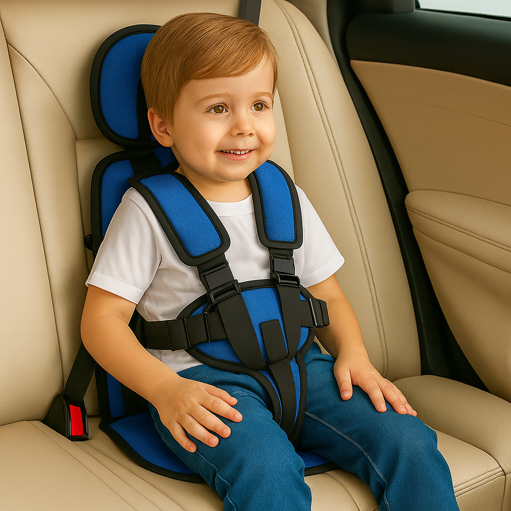 Reise-Autositz Booster, tragbar, faltbar, kompakt für Kleinkinder