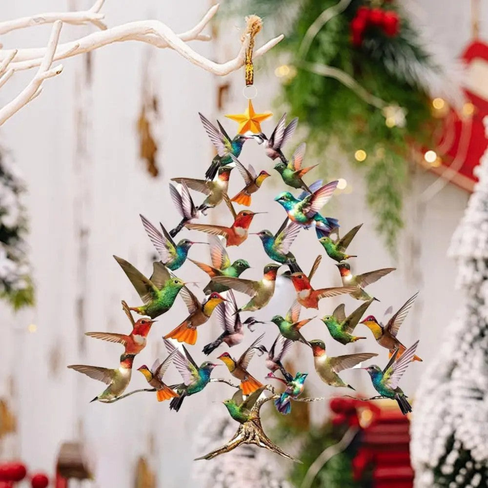 Weihnachtsbaumschmuck, hängende Ornamente, festliche Dekoration