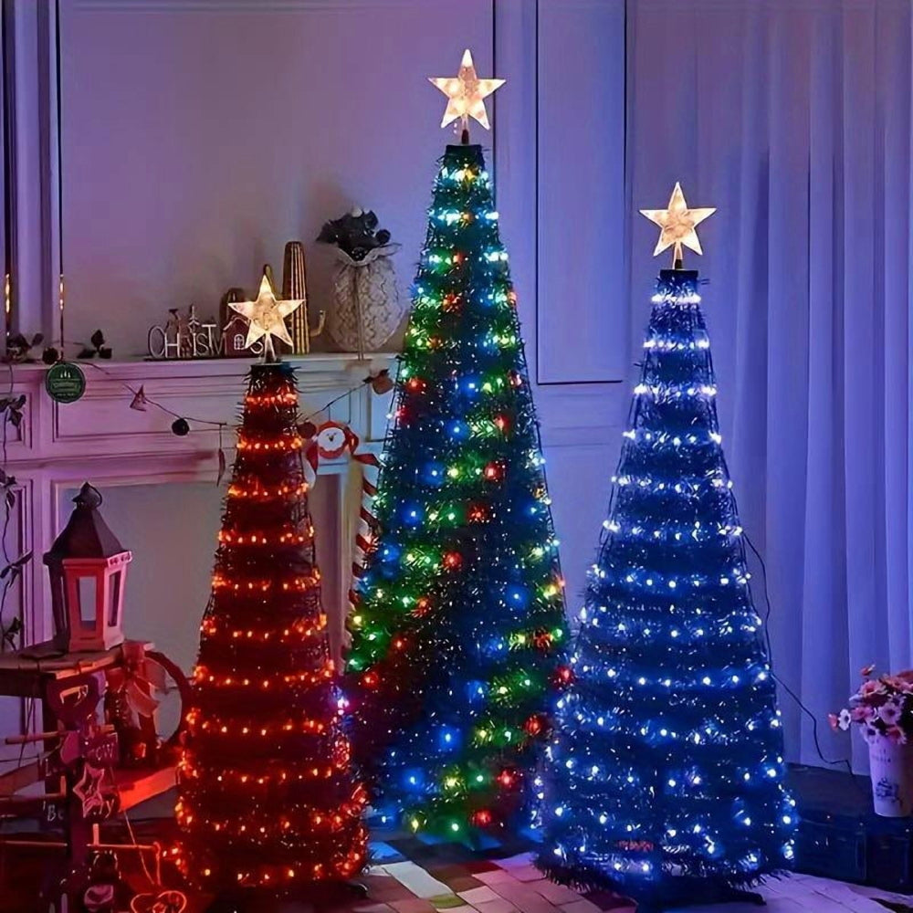 Weihnachtsbaum Lichter, smart RGB, App & Fernbedienung