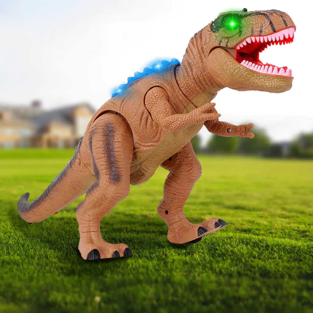 Dinosaurier RC Spielzeug, interaktiv, laufend, leuchtend