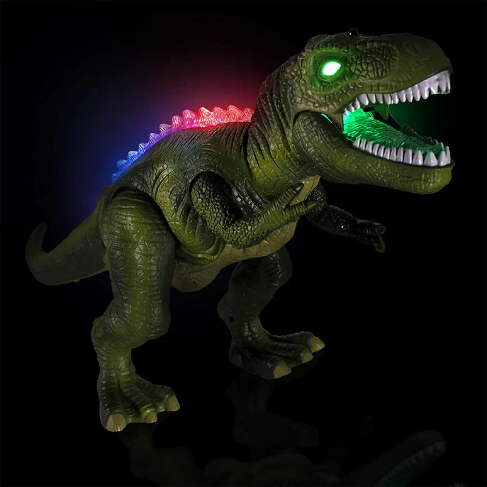 Dinosaurier RC Spielzeug, laufend, leuchtend, brüllend, Kinder