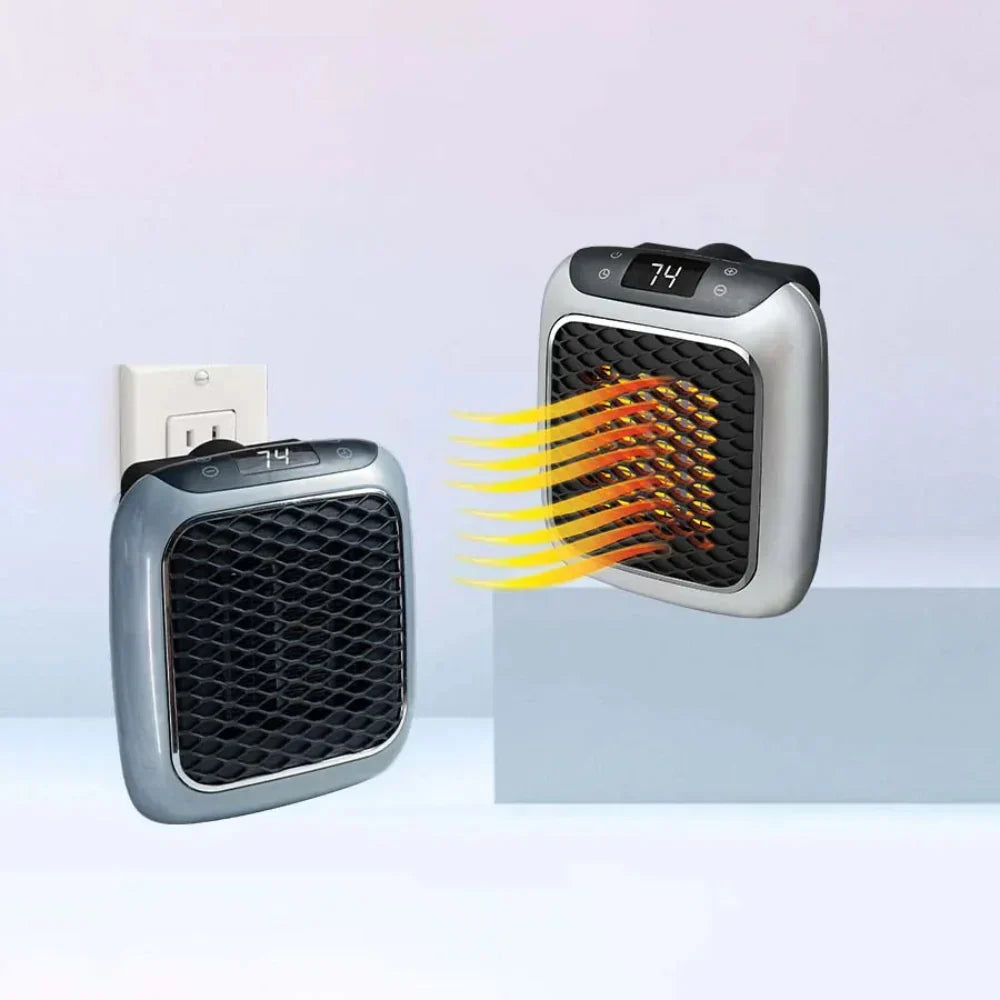 Elektrischer Raumheizer, digitaler Thermostat, für Zuhause & Büro