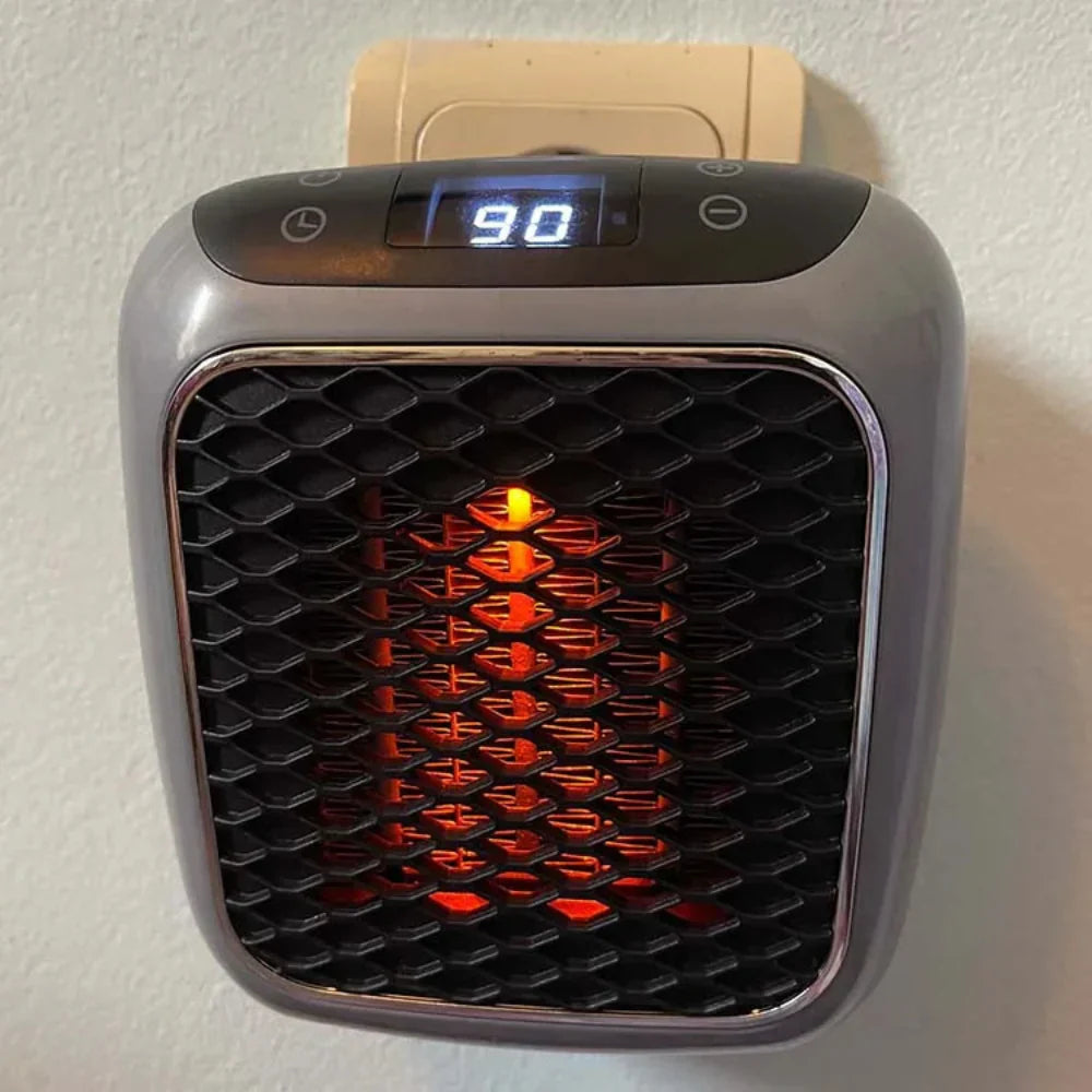 Elektrischer Raumheizer, digitaler Thermostat, für Zuhause & Büro