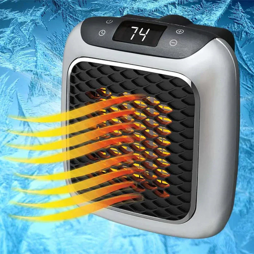 Elektrischer Raumheizer, digitaler Thermostat, für Zuhause & Büro