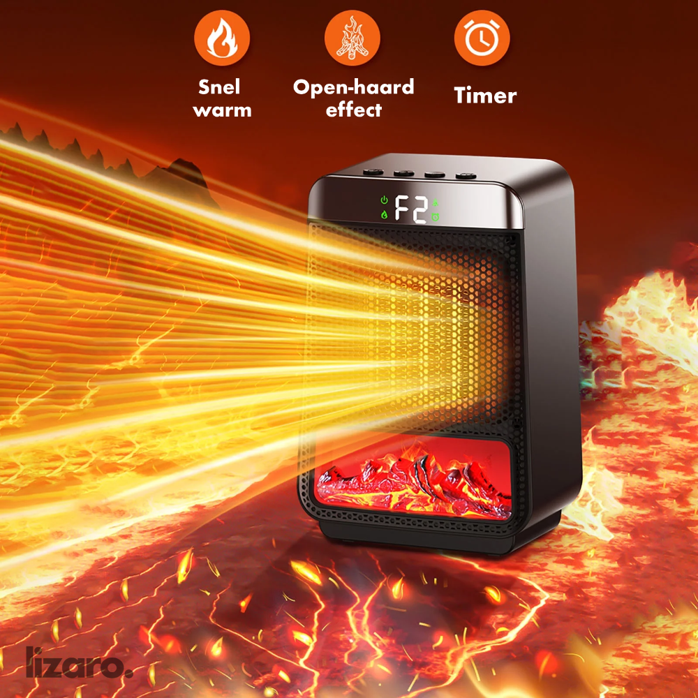 Energieeffizienter Elektroheizer mit verstellbarem Thermostat