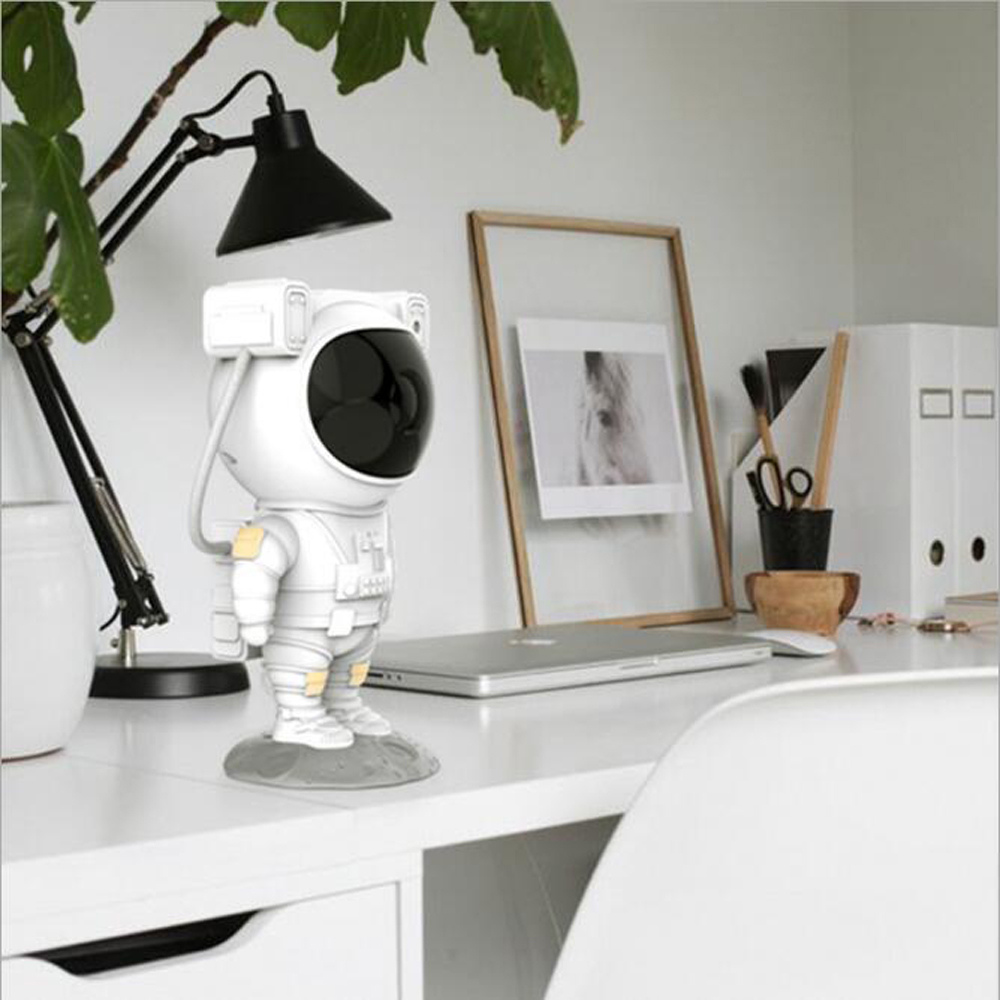 Galaxy Projektor Lampe, Astronaut Sternennebel Nachtlicht, Schlafzimmer