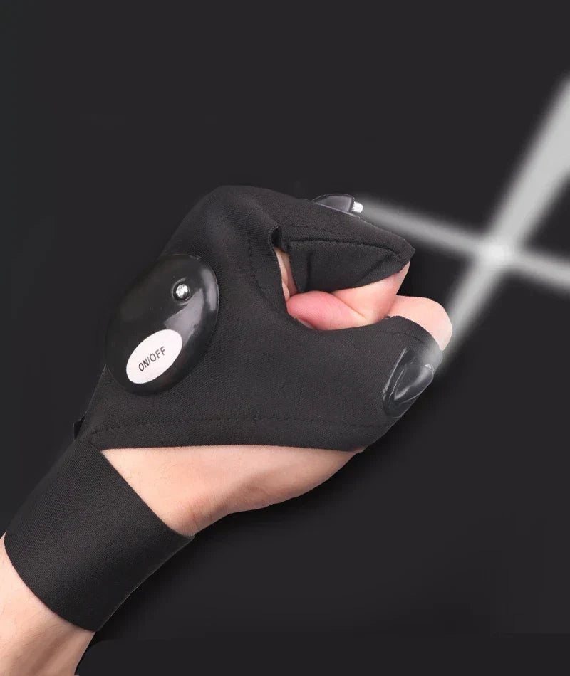 kaufsy | LED Taschenlampenhandschuhe