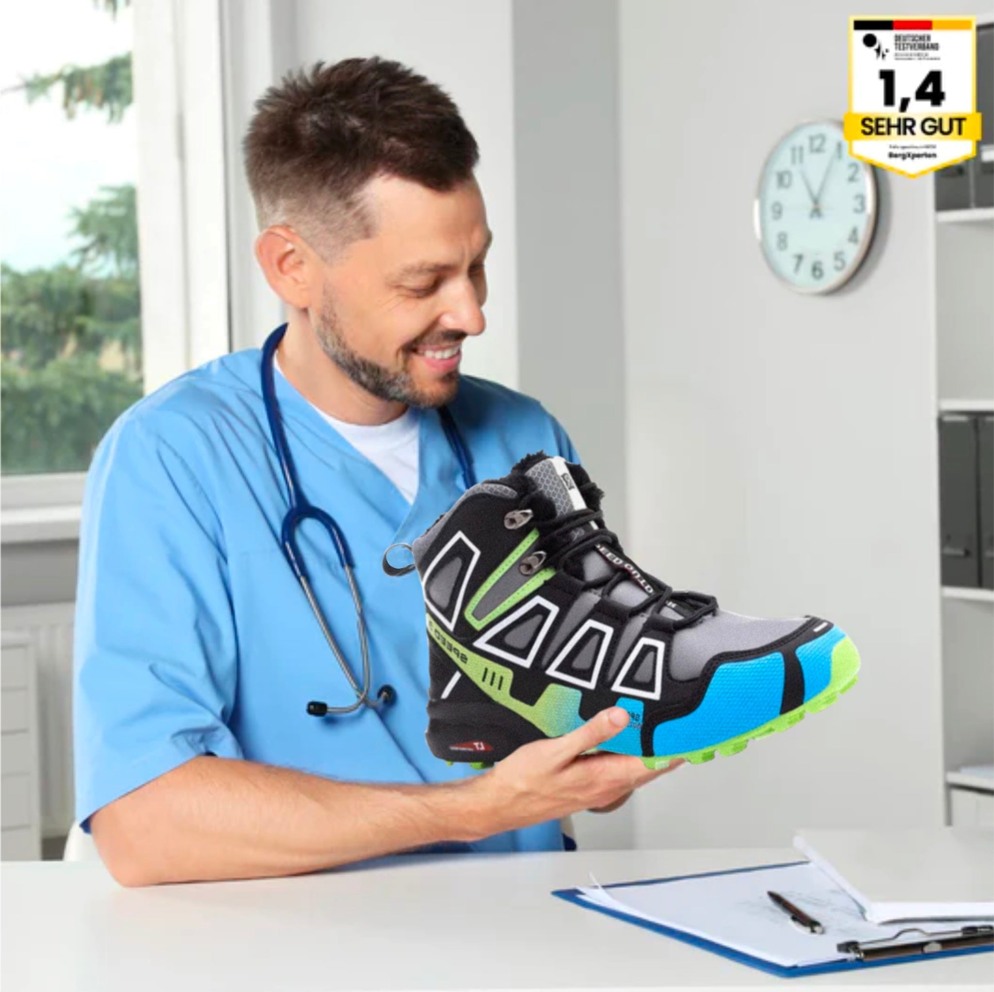 OrthoTrekking Pro Hallux – ergonomische Hallux Valgus Wander u.-Trekkingschuhe