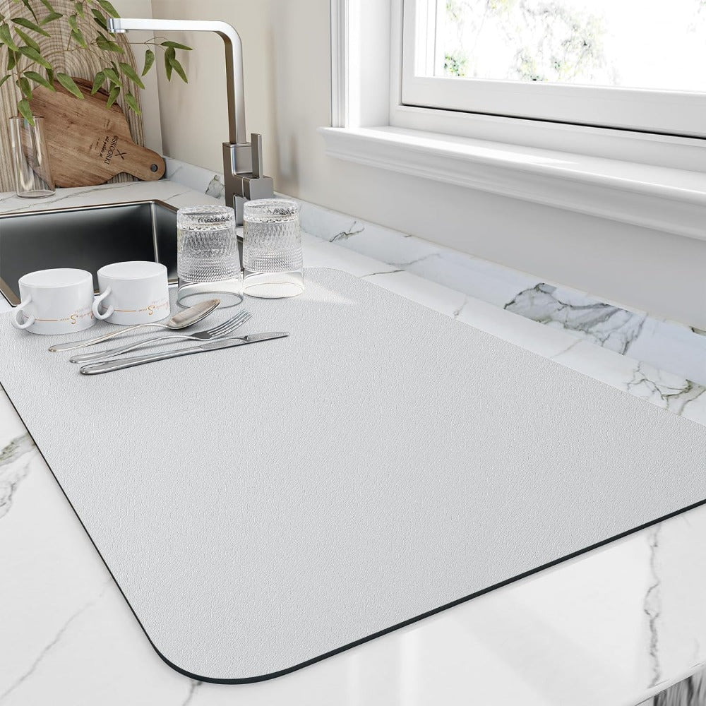 Schnelltrocknende Küchen-Abtropfmatte – Hochabsorbierend & Praktisch