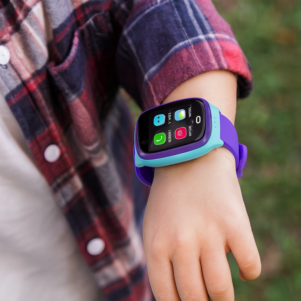 Kinder Smartwatch, GPS Tracker, wasserdicht, Touchscreen & Kamera