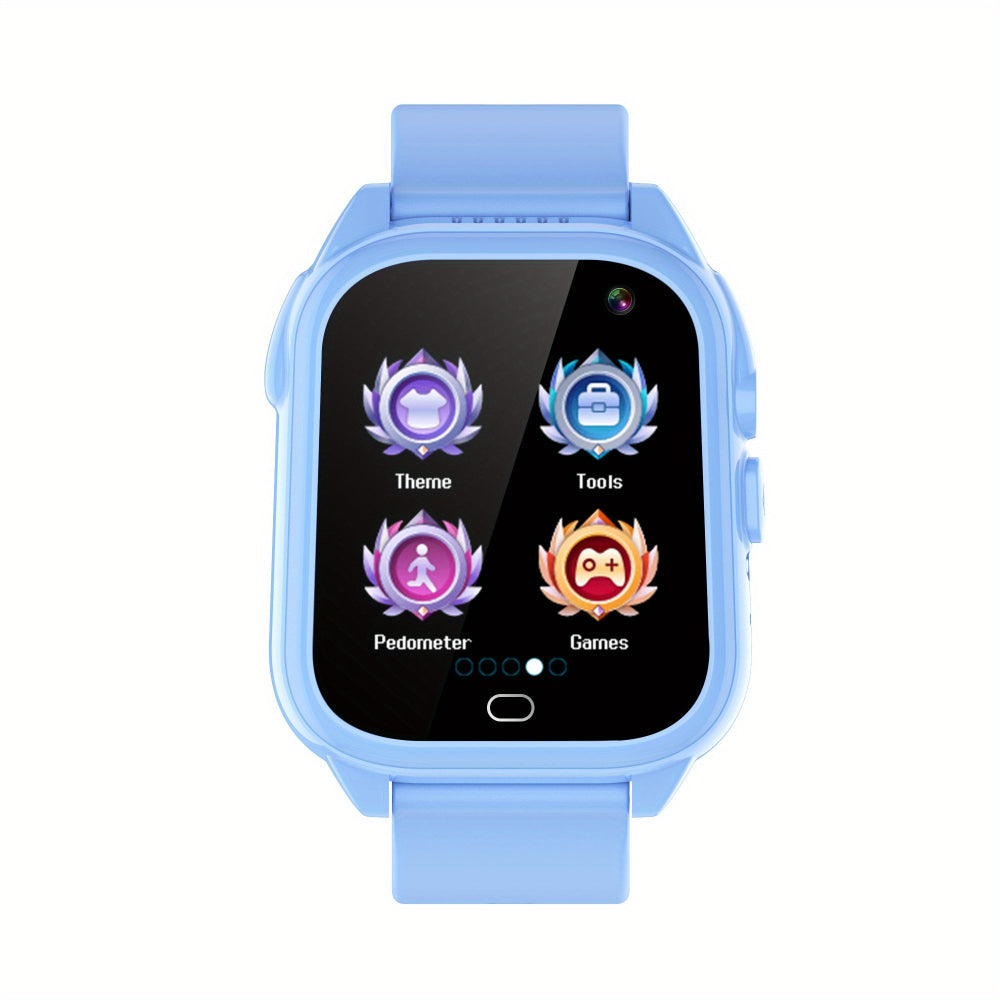 Kinder Smartwatch, Touchscreen Fitness Tracker, USB wiederaufladbar