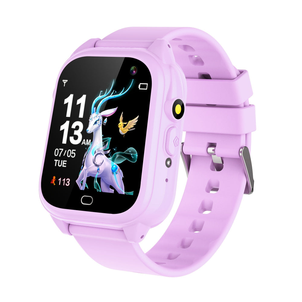 Kinder Smartwatch, Touchscreen Fitness Tracker, USB wiederaufladbar