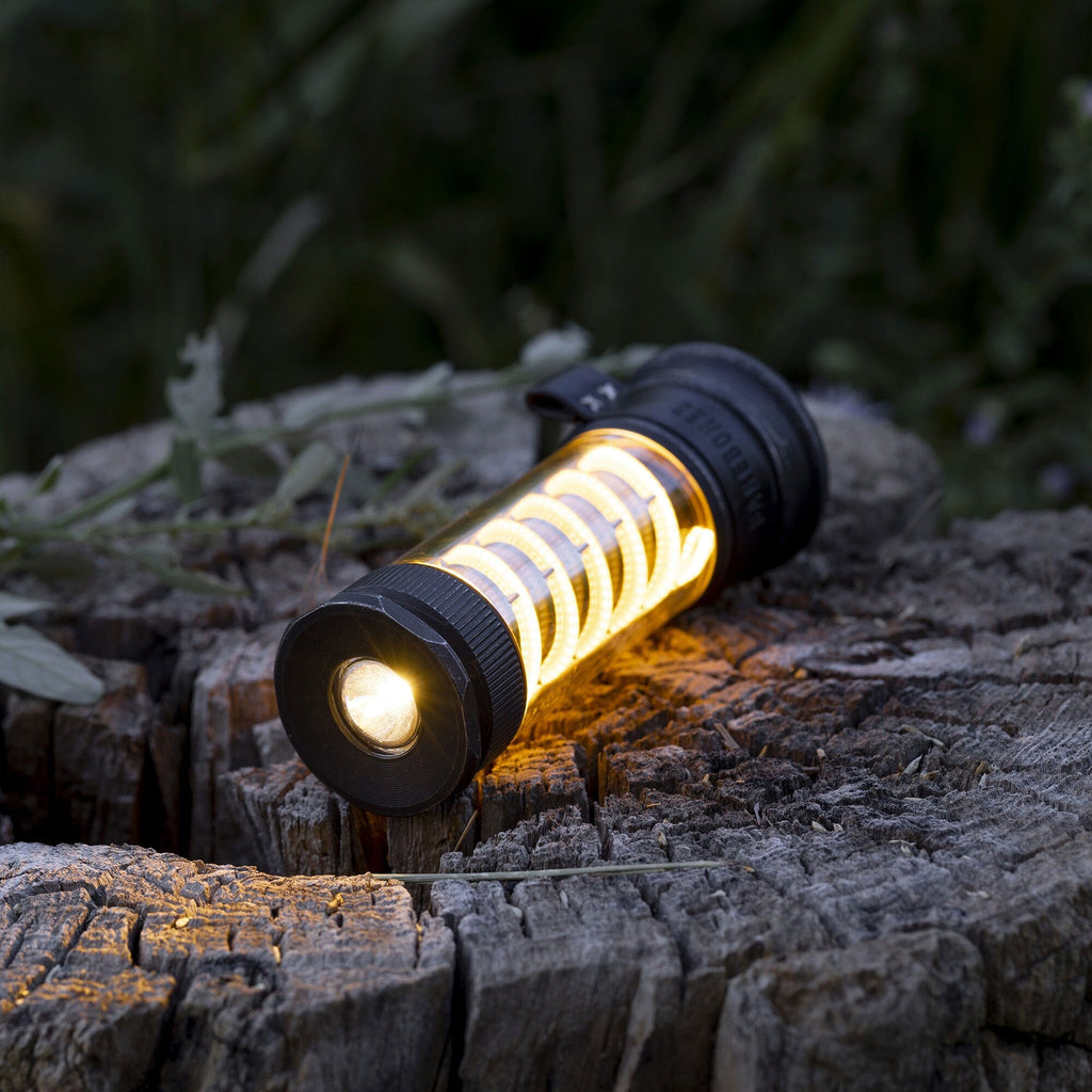 Edison Light Stick – Mehrzweck-Laterne und Taschenlampe mit USB-C-Aufladung und 7 Leuchtmodi