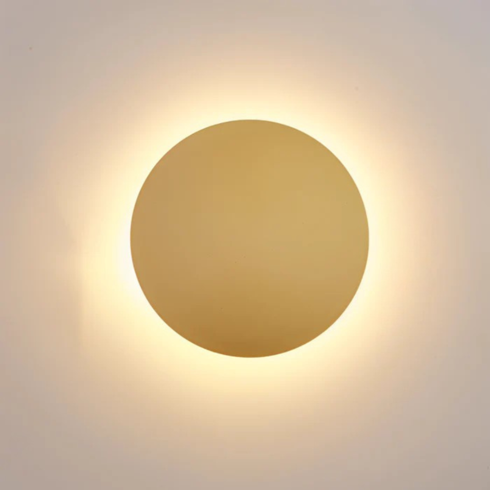 LumoLite - Elegante LED-Wandleuchte mit rundem, modernem Design