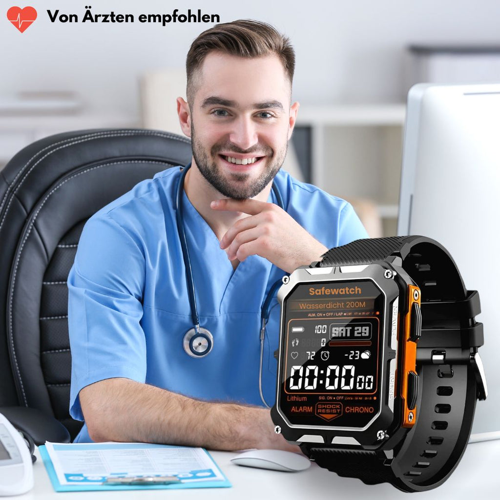 AirForce Health K-52 - die unzerstörbare zertifizierte Militär-Gesundheitsuhr (2025)