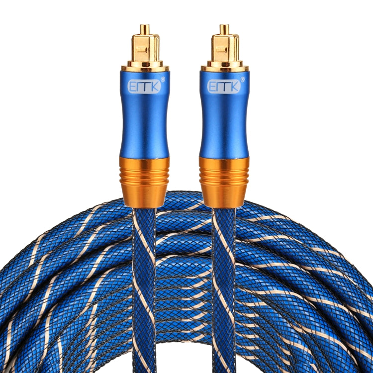 kaufsy | EMK LSYJ-A 10m OD6.0mm vergoldetes Metallkopf Toslink männlich zu männlich digitales optisches Audiokabel