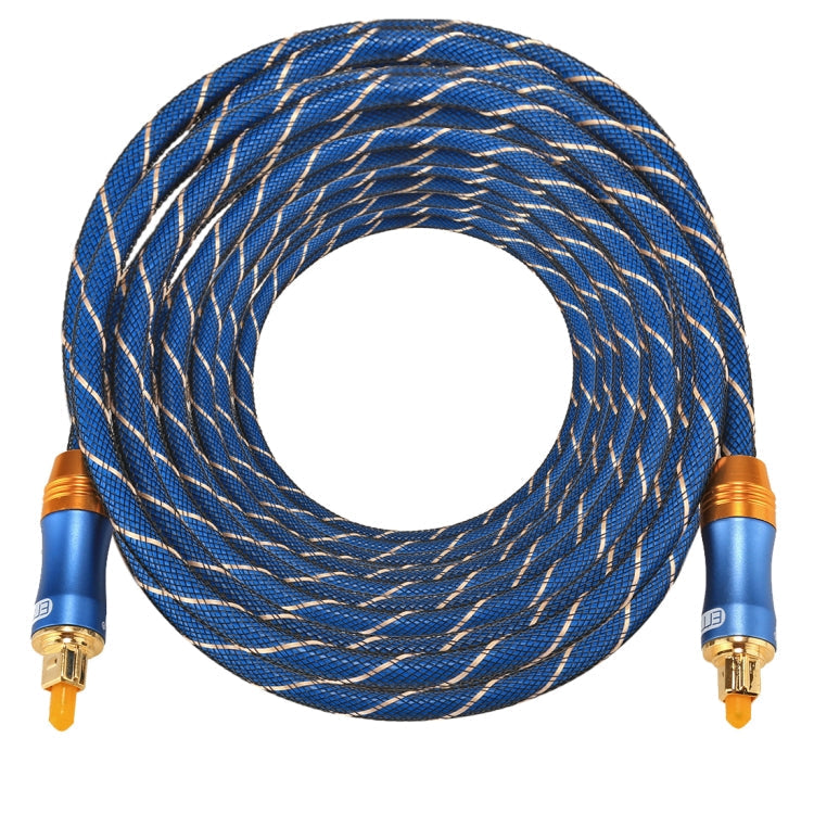 kaufsy | EMK LSYJ-A 10m OD6.0mm vergoldetes Metallkopf Toslink männlich zu männlich digitales optisches Audiokabel