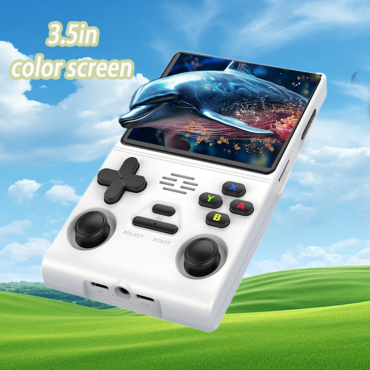 Retro Handheld Spielkonsole, tragbares Gaming Gerät