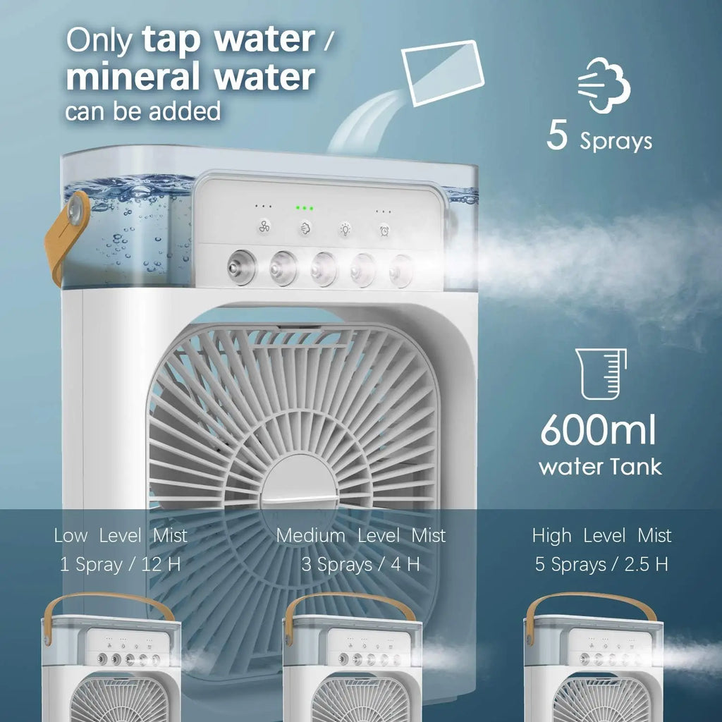 kaufsy | AirMist Pro Desktop Luftbefeuchter Ventilator