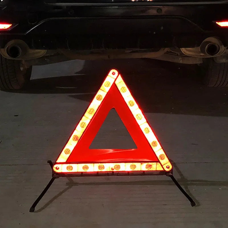 Kaufsy™ Faltbares Notfall-Warndreieck, reflektierend, kompakt