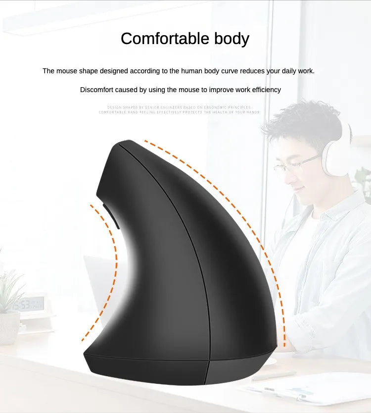 kaufsy | Ergonomische drahtlose vertikale Maus