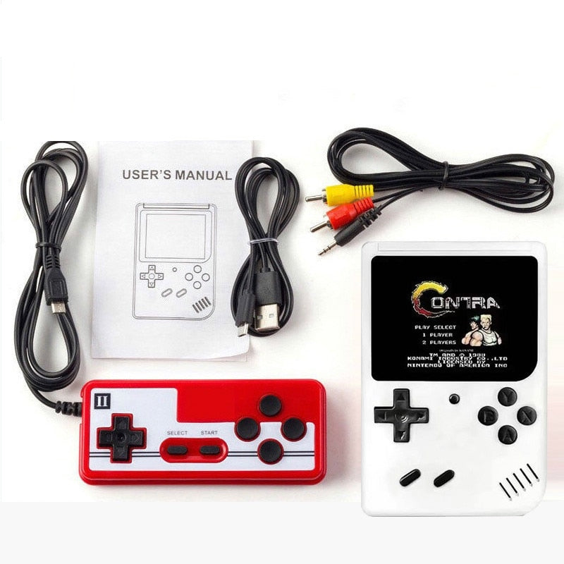 Retro Handheld Spielekonsole mit 400 integrierten Spielen