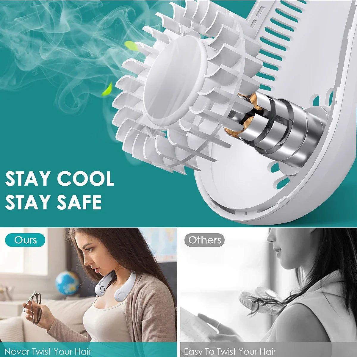 kaufsy | Blätterloser hängender Nackenventilator
