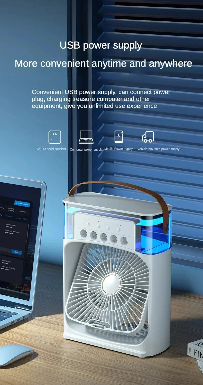 kaufsy | AirMist Pro Desktop Luftbefeuchter Ventilator