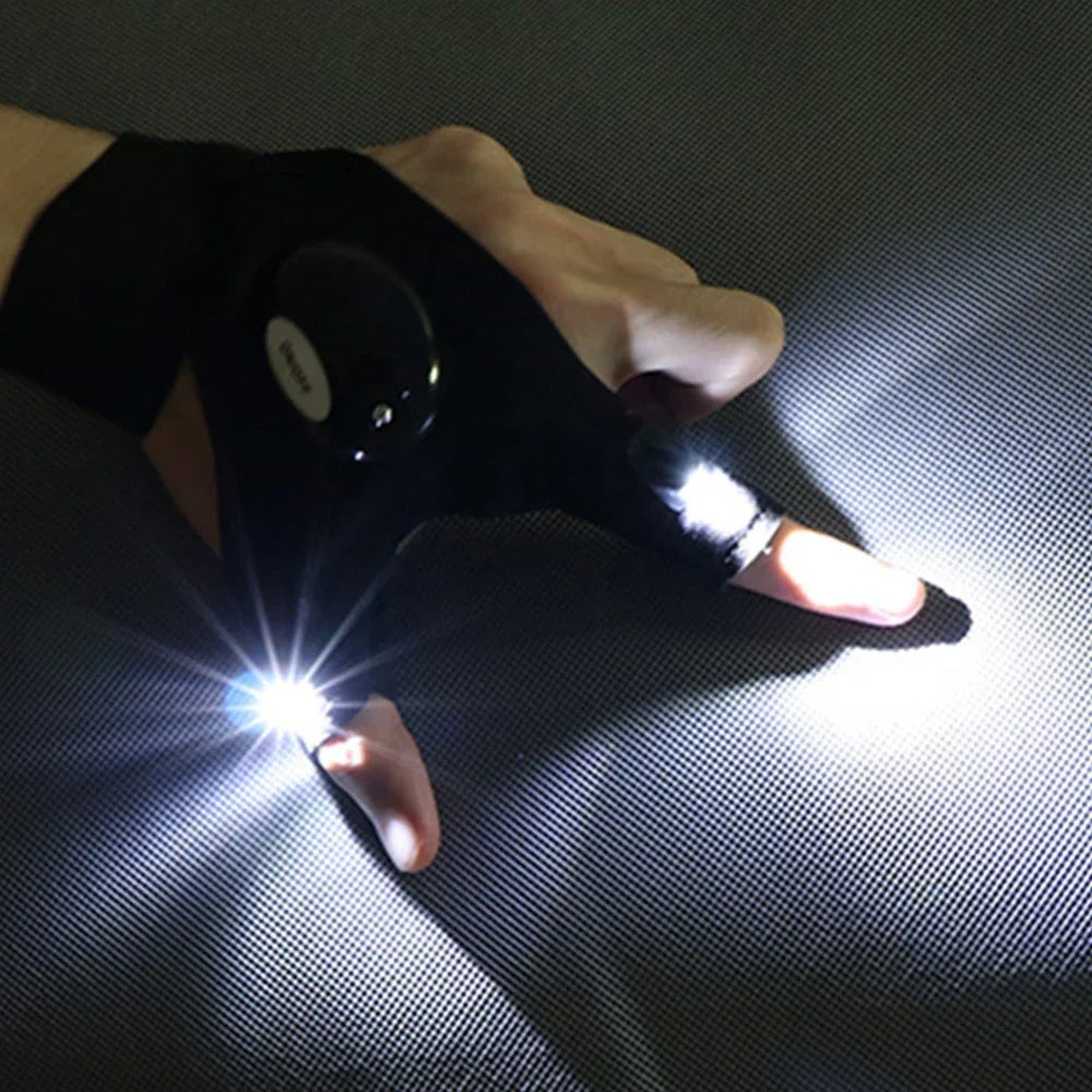 kaufsy | LED Taschenlampenhandschuhe